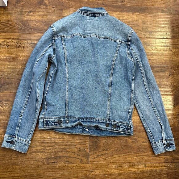 Levi’s Premium Quality Denim Trucker jacket M - Picture 2 of 6